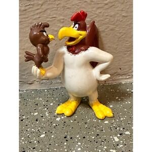 Vtg 1988 Applause FogHorn LegHorn Henry Hawk Chicken 3.5" PVC Figure